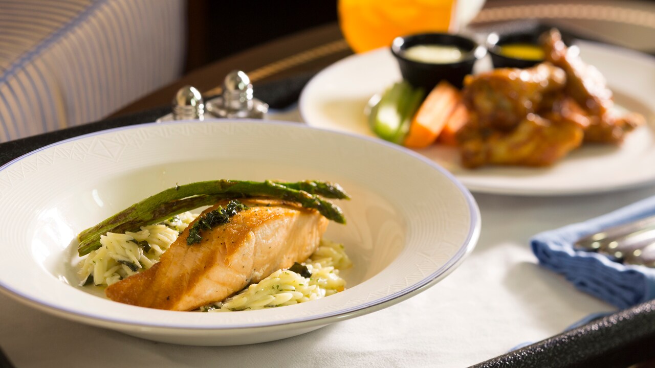 In-Room Dining at Disneyland Hotel